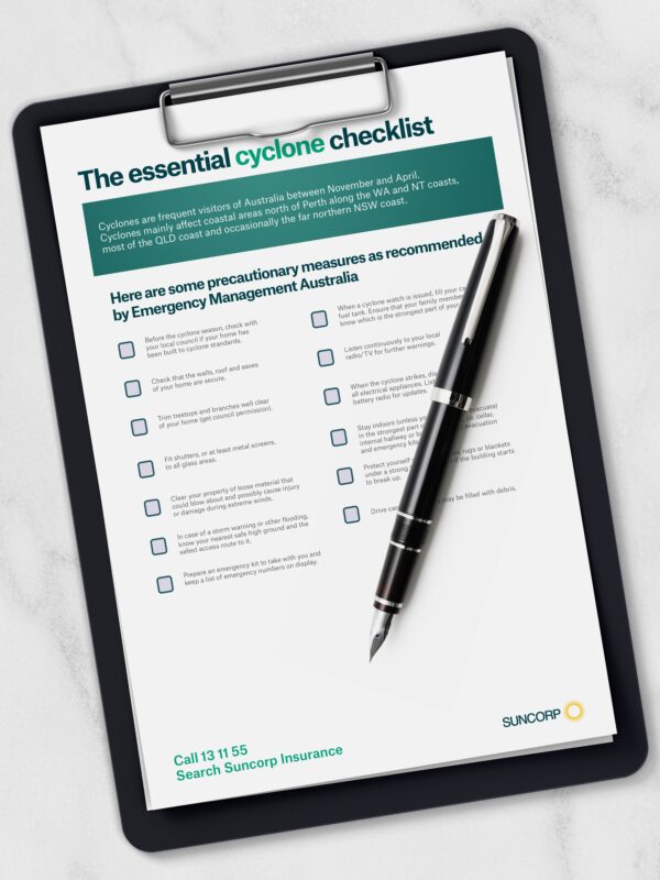 The essential cyclone checklist